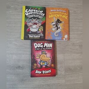 🎉LN Captain Underpants, Dog Man & Rowley Jefferson's Awesome Friendly Adventure